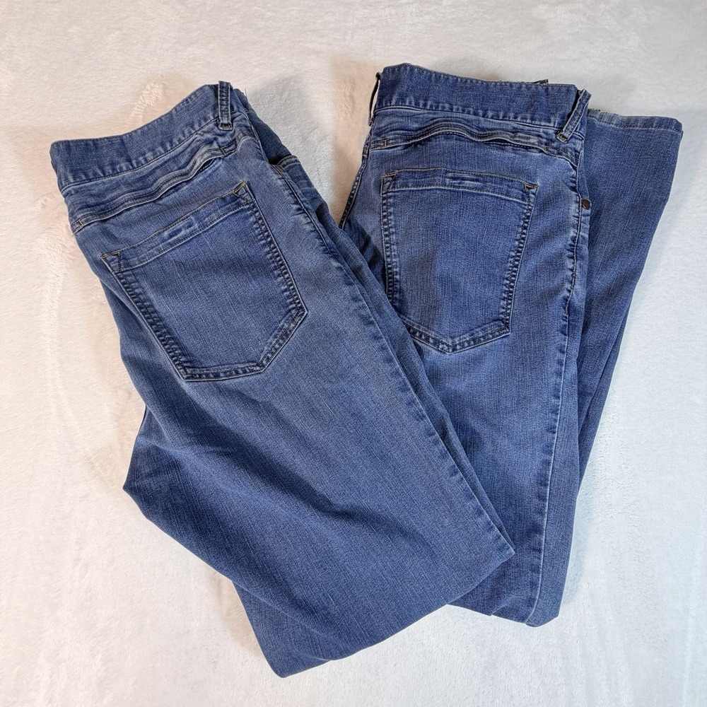Rohan Classic Jeans Men's 36x31 Blue UPF 40+ Secure Pocket Travel (Bundle Of 2)